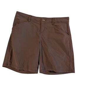 Patagonia Quandary‎ Women's Dark Gray Outdoor Hiking Shorts Size 4 Inseam 7 in